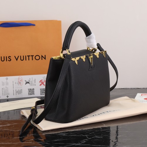 Louis Vuitton Womens Bags Handbags Luxury Brand CAPUCINES BB Leather Messenger Shoulder Bags M52689