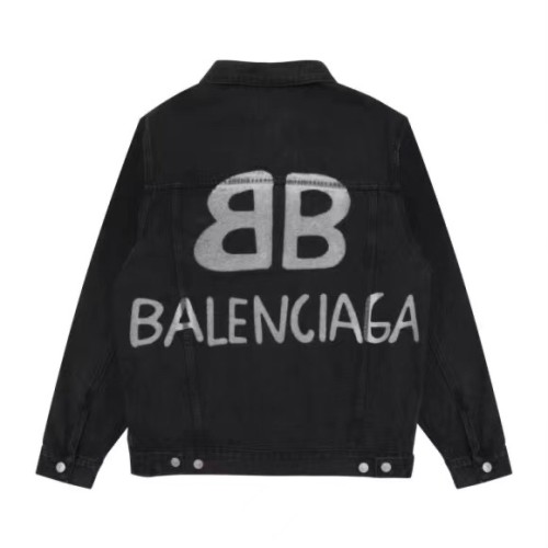Balenciaga Men Womens Jacket Denim Coat Luxury Brand Mens Jackets Top Quality   