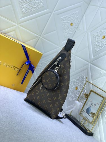 Louis Vuitton Mens Shoulder Bags Luxury Brand Fashion Type Duo Sling Bag with Original Box M30936