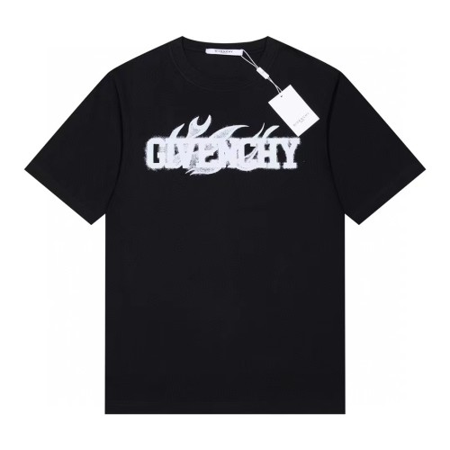 Givenchy Womens Mens Short Sleeve T-Shirt Luxury Brand T-shirt in cotton GIVENCHY Flowers   