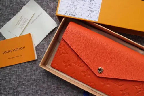 Louis Vuitton Mens Womens Wallets Purse Luxury Brand Designer SARAH WALLET M61182 with Original Box