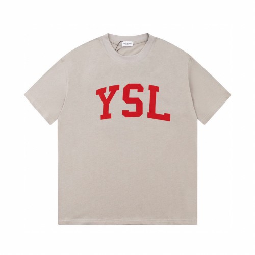Saint Laurent YSL Luxury Brand Men Womens Short Sleeve T-Shirt   