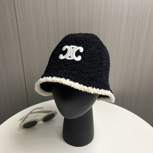 Celine Womens Hats Luxury Brand Design Celine Knit Bucket Hat with Original Box  