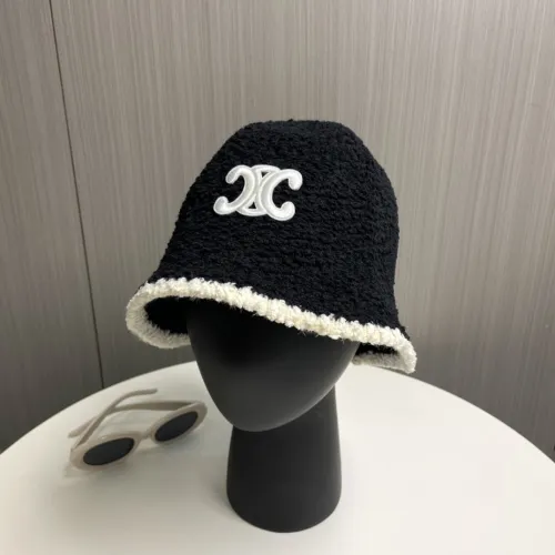 Celine Womens Hats Luxury Brand Design Celine Knit Bucket Hat with Original Box  