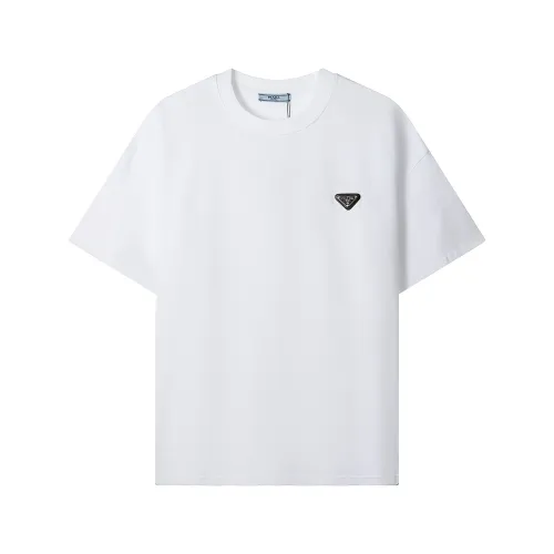 Prada Luxury Brand Men Womens Short Sleeve T-Shirt   