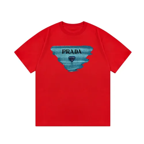 Prada Luxury Brand Men Womens Short Sleeve T-Shirt T shirts   