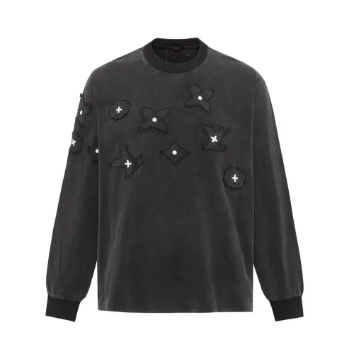 Louis Vuitton Womens Mens Long Sleeve T Shirt Sweatshirt Luxury Brand Mens Sweatshirts   