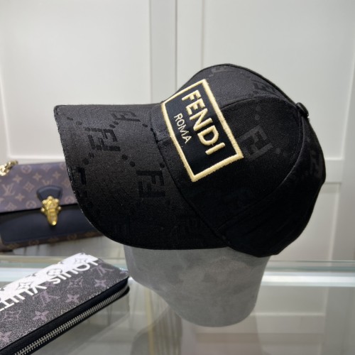 Fendi Men Womens Baseball Hat Luxury Brand Design Fendi Cap with Original Box  