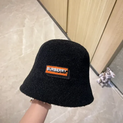 Burberry Womens Mens Cap Bucket Hat Luxury Brand with Original Box  