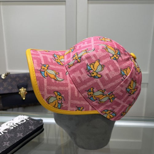 Fendi Men Womens Baseball Hat Luxury Brand Design Fendi Cap with Original Box  