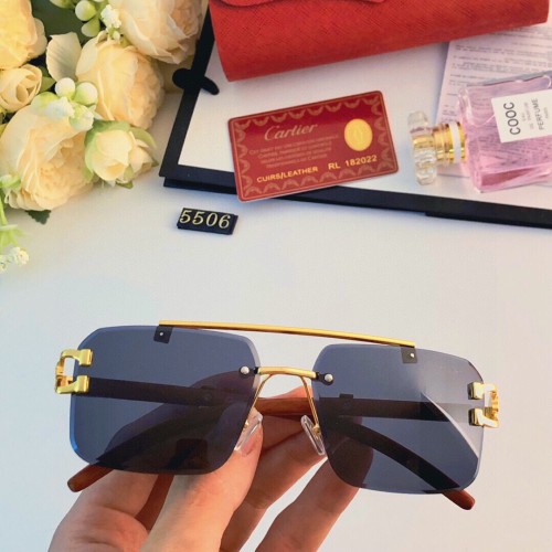 Cartier Sunglasses Luxury Brand Mens Sunglasses with Original Box  