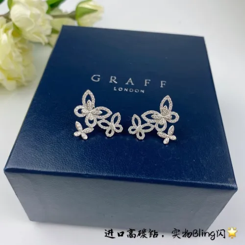 Graff Luxury Womens Earrings with Original Box