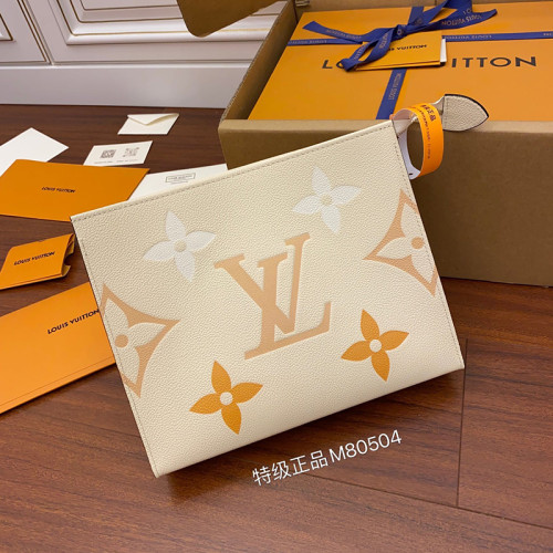 Copy Louis Vuitton Mens Womens Bags Clutch Luxury Brand Pochette Pool-Toiletry Pouch with Original Box  