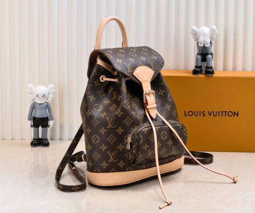 Louis Vuitton Womens Bags Backpacks Luxury Brand Montsouris PM M11198  