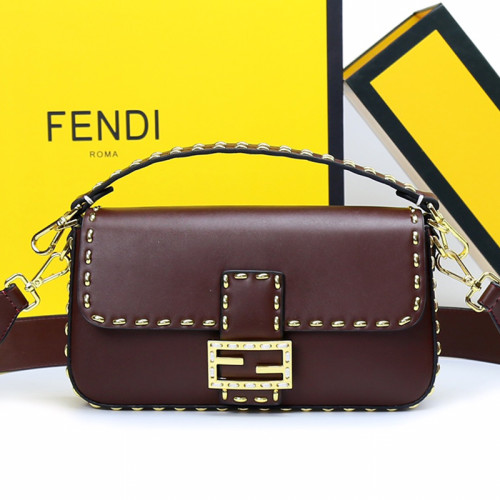 Fendi Womens Bag Shoulder Bags Luxury Brand Baguette bag Fashion Bags for Women with Original Box 8BR600A72VF1AQA