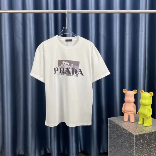 Prada Luxury Brand Men Womens Short Sleeve T-Shirt T shirts   