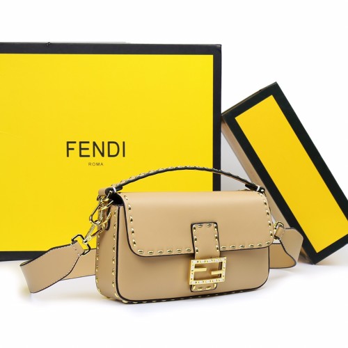 Fendi Womens Bag Shoulder Bags Luxury Brand Baguette bag Fashion Bags for Women with Original Box 8BR600A72VF1AQA