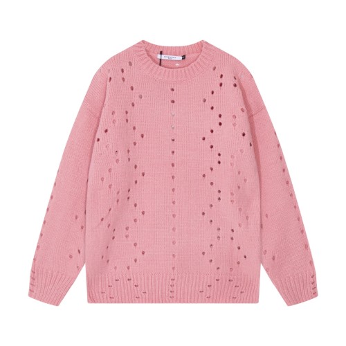 Givenchy Men Womens Sweater Luxury Brand Mens Knitwear Oversized sweater in wool BM90RC4YHS-672 Top Quality   