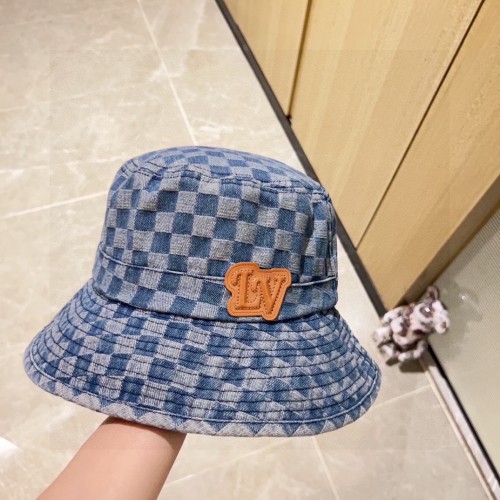 Louis Vuitton Men Womens Mens Cap Bucket Hat Luxury Brand with Original Box  