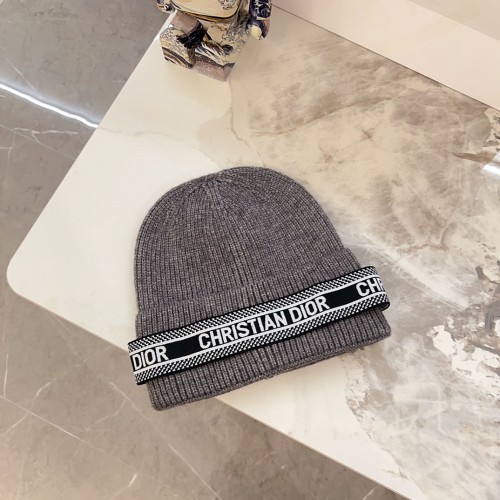 Dior Men Womens Knit Hat Luxury Brand Design Dior Cap with Original Box  