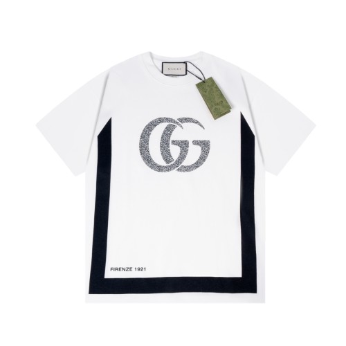 Gucci Luxury Brand Women Mens Short Sleeve T-Shirt   