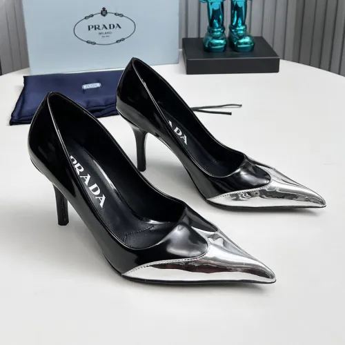 Prada Womens Shoes Sandals Casual Luxury Brand Pumps 8cm Heel with Original Box Whatsapp 
