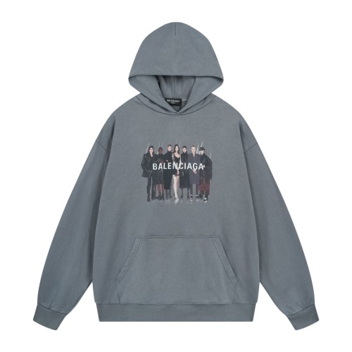 Balenciaga Womens Mens Long Sleeve HoodySweatshirt Hoodies Luxury Brand Mens Sweatshirt   