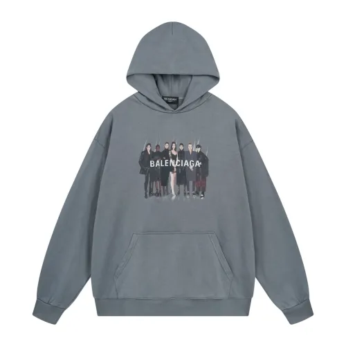 Balenciaga Womens Mens Long Sleeve HoodySweatshirt Hoodies Luxury Brand Mens Sweatshirt   