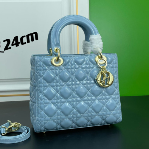Dior Womens Bags Handbags Luxury Fashion MINI LADY DIOR BAG M0505OWCB_M323 with Original Box  