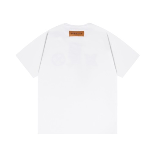Louis Vuitton Luxury Brand Men Womens Short Sleeve T-Shirt   