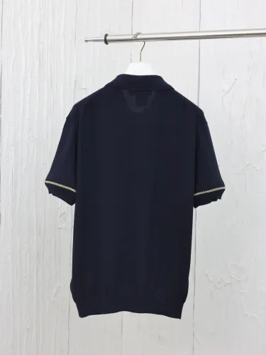 Louis Vuitton Luxury Brand Men Womens Short Sleeve T-Shirt Short-Sleeved Cotton Polo Shirt 1AFVS1   
