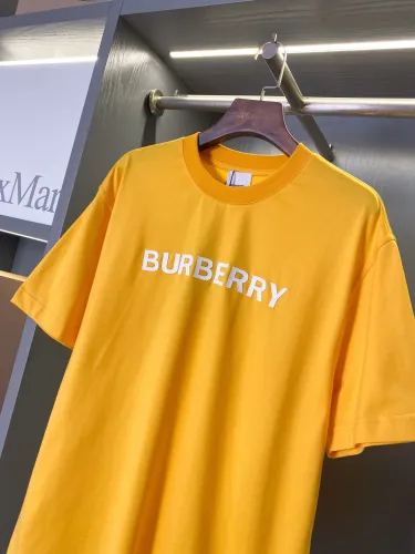Burberry Luxury Brand Women Mens Short Sleeve T-Shirt Logo Cotton T-shirt   