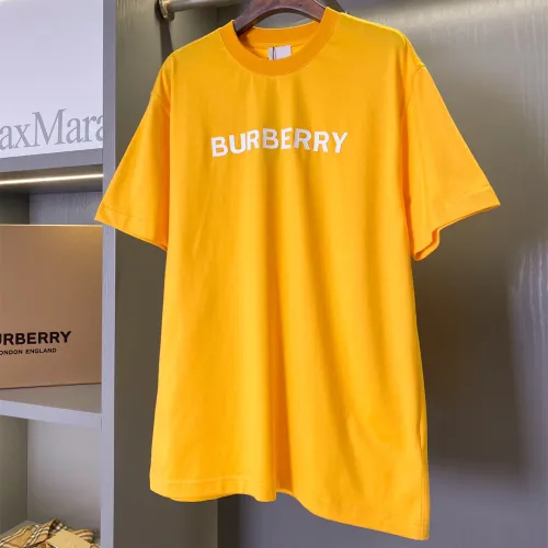 Burberry Luxury Brand Women Mens Short Sleeve T-Shirt Logo Cotton T-shirt   