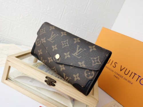 Louis Vuitton Mens Womens Wallets Purse Luxury Brand Designer Estrela Zippy Wallet M61184 with Original Box