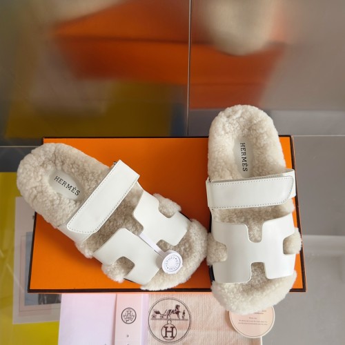 Hermes Womens Mens Unisex Shoes Winter Wool Extra Slippers Sandals Casual Fashion Sandals Luxury Brand with Original Box Whatsapp 