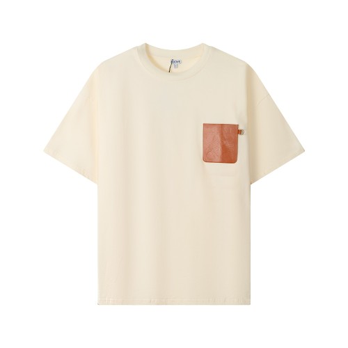 Loewe Luxury Brand Men Womens Short Sleeve T-Shirt   