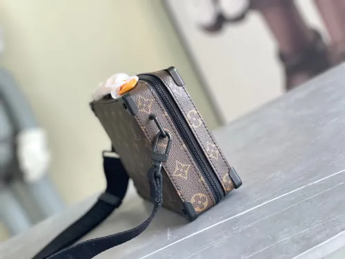Louis Vuitton Womens Mens Bag Luxury Brand Fashion Type Handle Soft Trunk with Original Box  