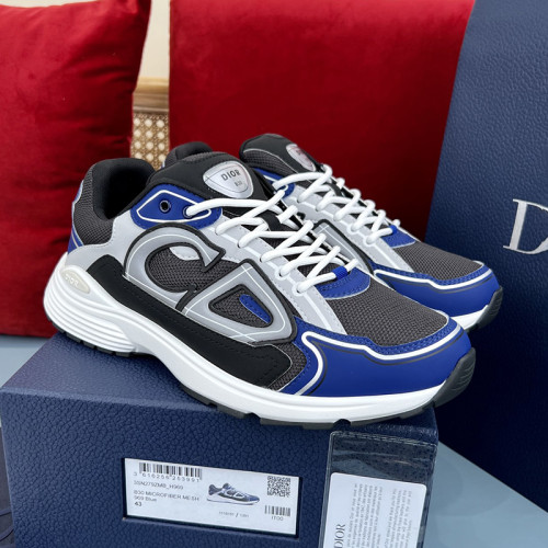 Dior Mens Shoes Sneakers Luxury Brand B30 SNEAKER Mesh and Technical Fabric 3SN279ZND_H000 with Original Box Whatsapp 
