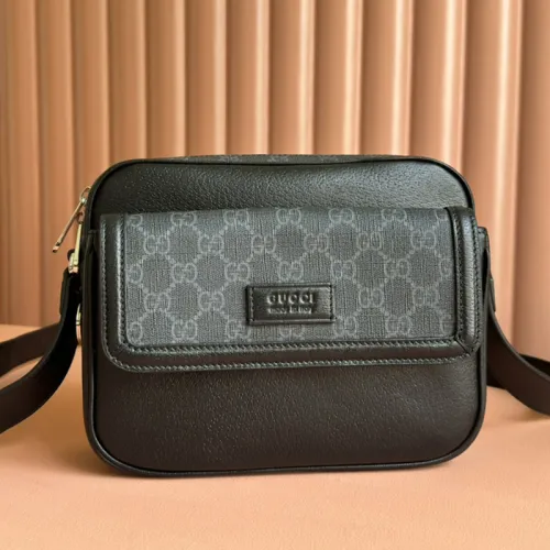 Gucci Mens Bags Crossbody Shoulder Messenger Bags Luxury Brand SMALL GG CROSSBODY BAG WITH TAG 795464 FACU5 1000 with Original Box