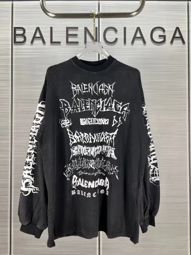 Balenciaga Womens Mens Long Sleeve Sweatshirt Luxury Brand Mens Sweatshirts   
