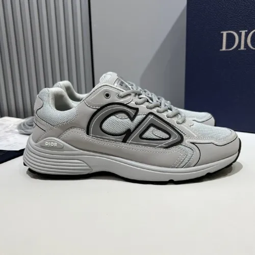 Dior Mens Shoes Sneakers Luxury Brand B30 SNEAKER Mesh and Technical Fabric 3SN279ZND_H000 with Original Box Whatsapp 
