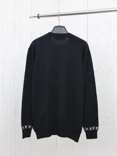 Louis Vuitton Men Womens Sweater Knitwear Luxury Brand Mens Sweaters Long-Sleeved Cotton Crewneck 1AFQSS Top Quality   
