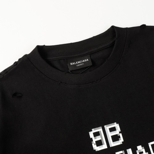 Balenciaga Luxury Brand Women Mens Short Sleeve T-Shirt   