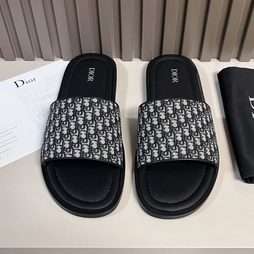 Dior Men Shoes Sandals Luxury Brand Fashion DIOR AQUA SANDAL Black Dior Oblique Jacquard with Original Box 3SA135ZSA_H969 Whatsapp 