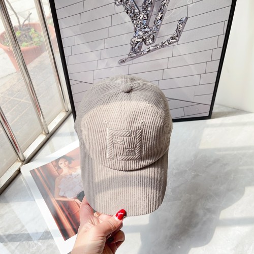 Fendi Men Womens Baseball Hat Luxury Brand Design Fendi Cap with Original Box  