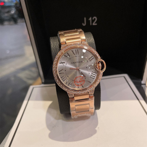 Cartier Womens Watch Luxury Brand Design Fashion Type with Original Box
