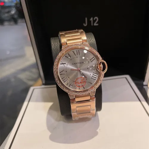 Cartier Womens Watch Luxury Brand Design Fashion Type with Original Box
