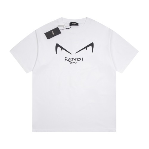 Fendi Luxury Brand Women Mens Short Sleeve T-Shirt   