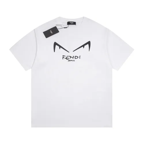 Fendi Luxury Brand Women Mens Short Sleeve T-Shirt   
