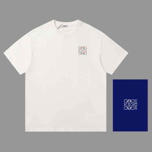 Loewe Luxury Brand Men Womens Short Sleeve T-Shirt   